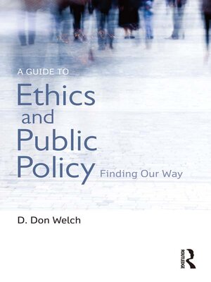 cover image of A Guide to Ethics and Public Policy